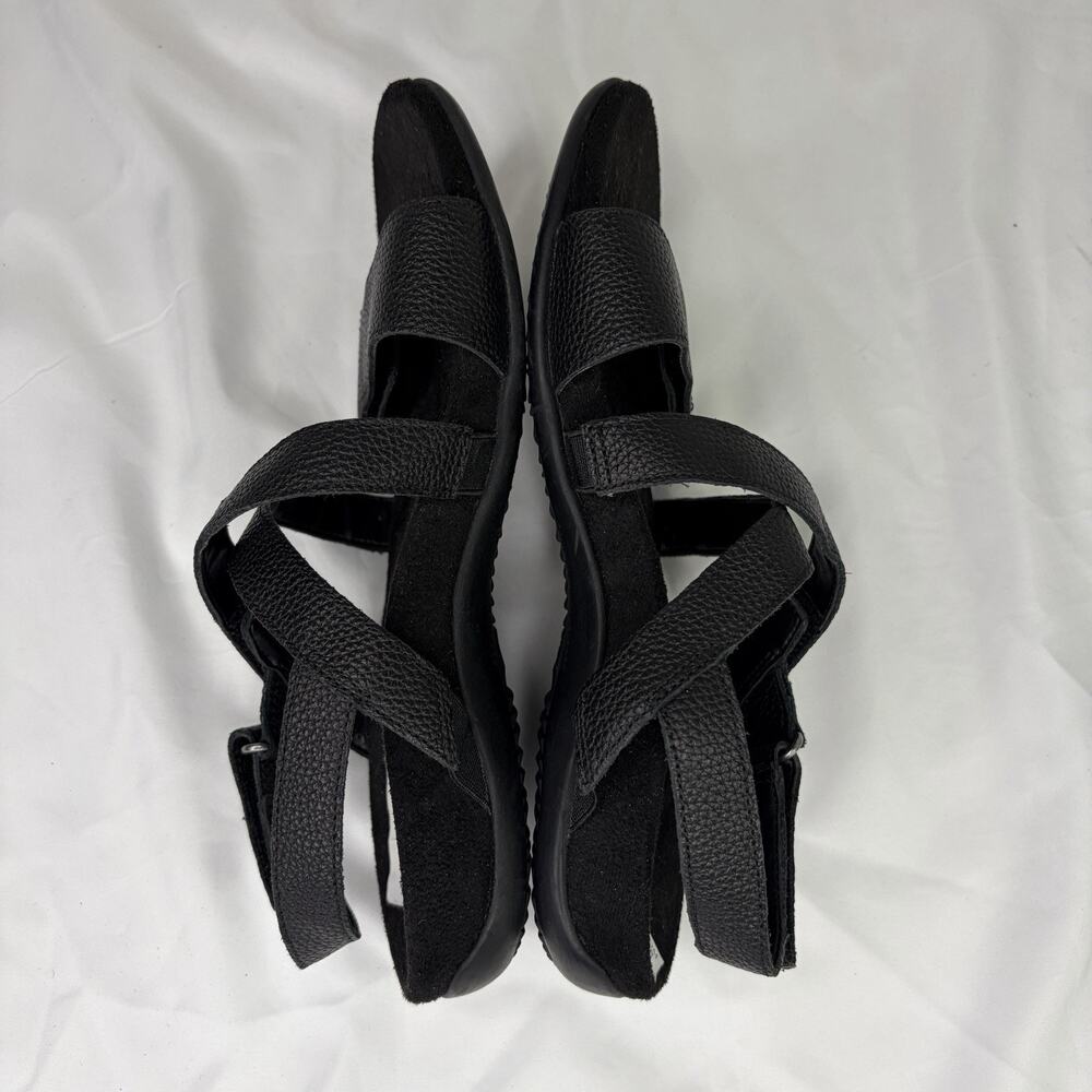 Vionic Leather Raya Black Comfort Sandals Size Us 7, Leather, Casual, Summer View 3